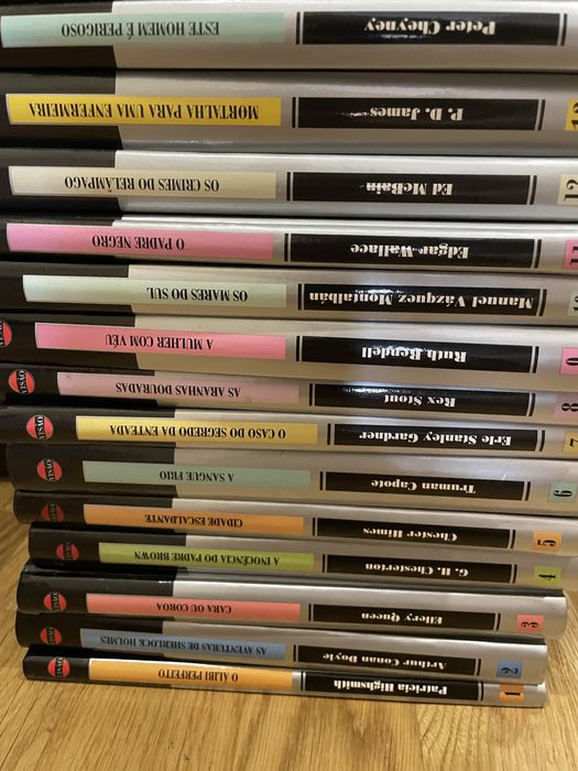 20 livros coleçao mestres policiais