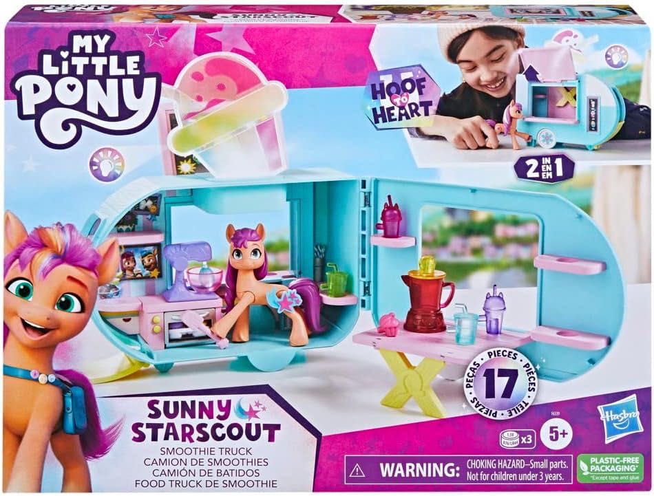 My Little Pony Sunny Starscout Smoothies Truck Hoof to Heart F63395