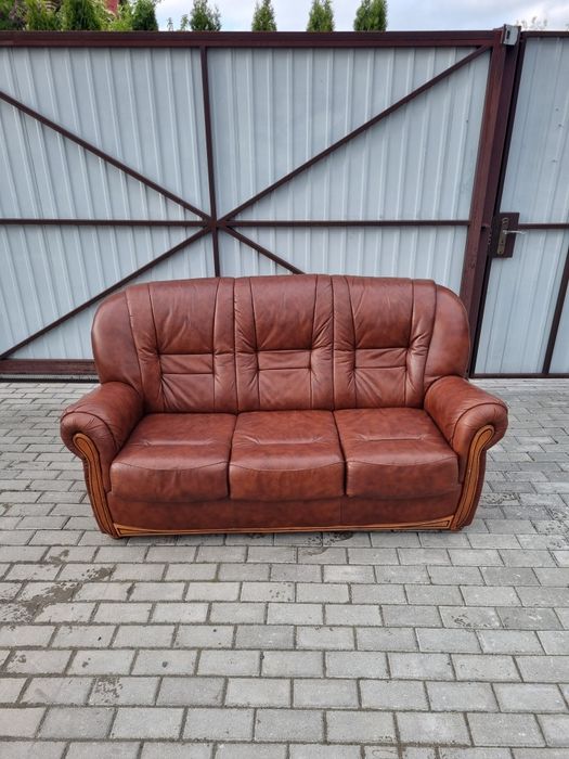 Шкіряний диван 3ка Шкіряні дивани Шкіряні меблі з Європи