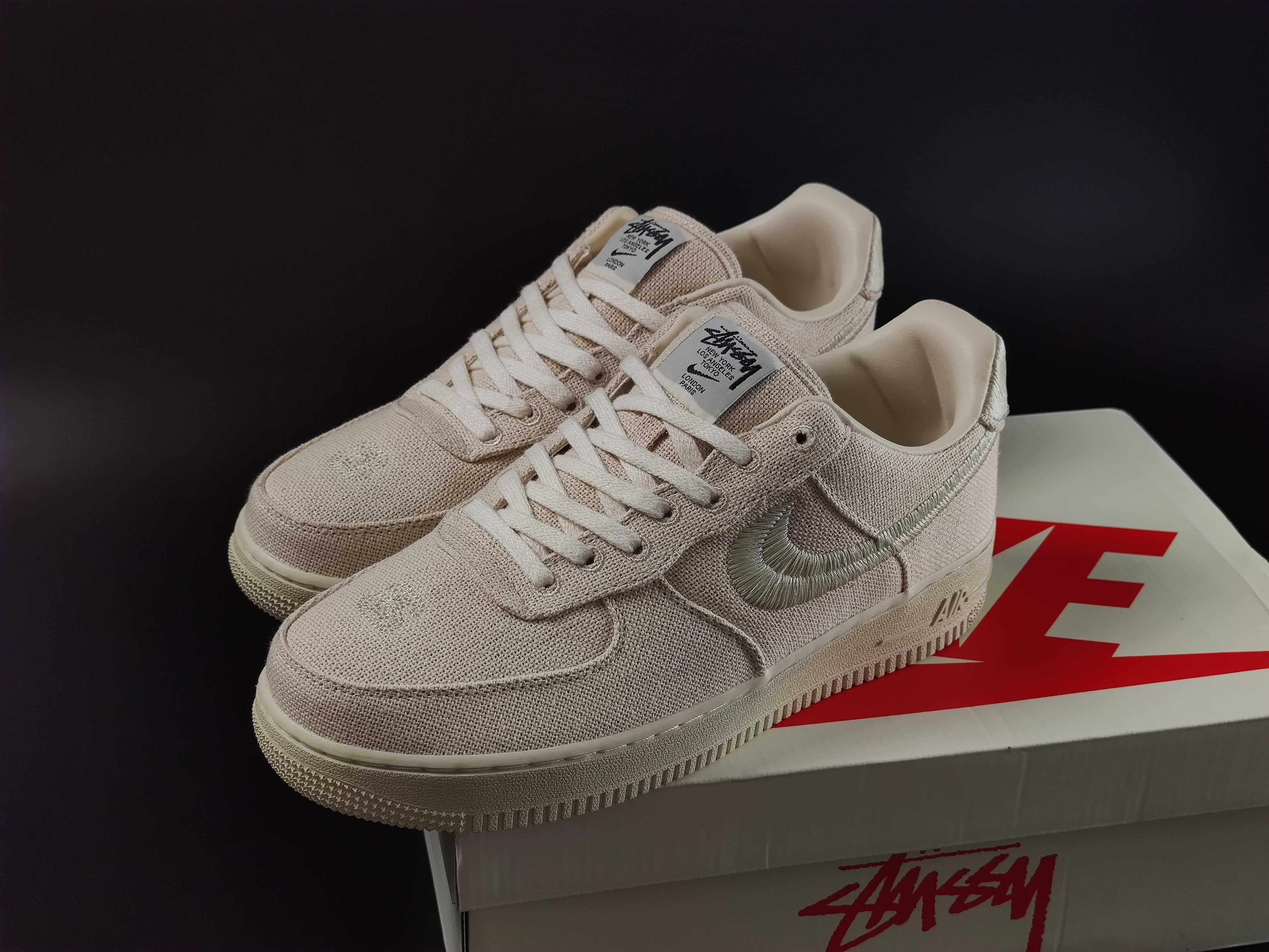 Nike Air Force 1 Low Stussy Fossil CZ9084-200 (42.5, 43)