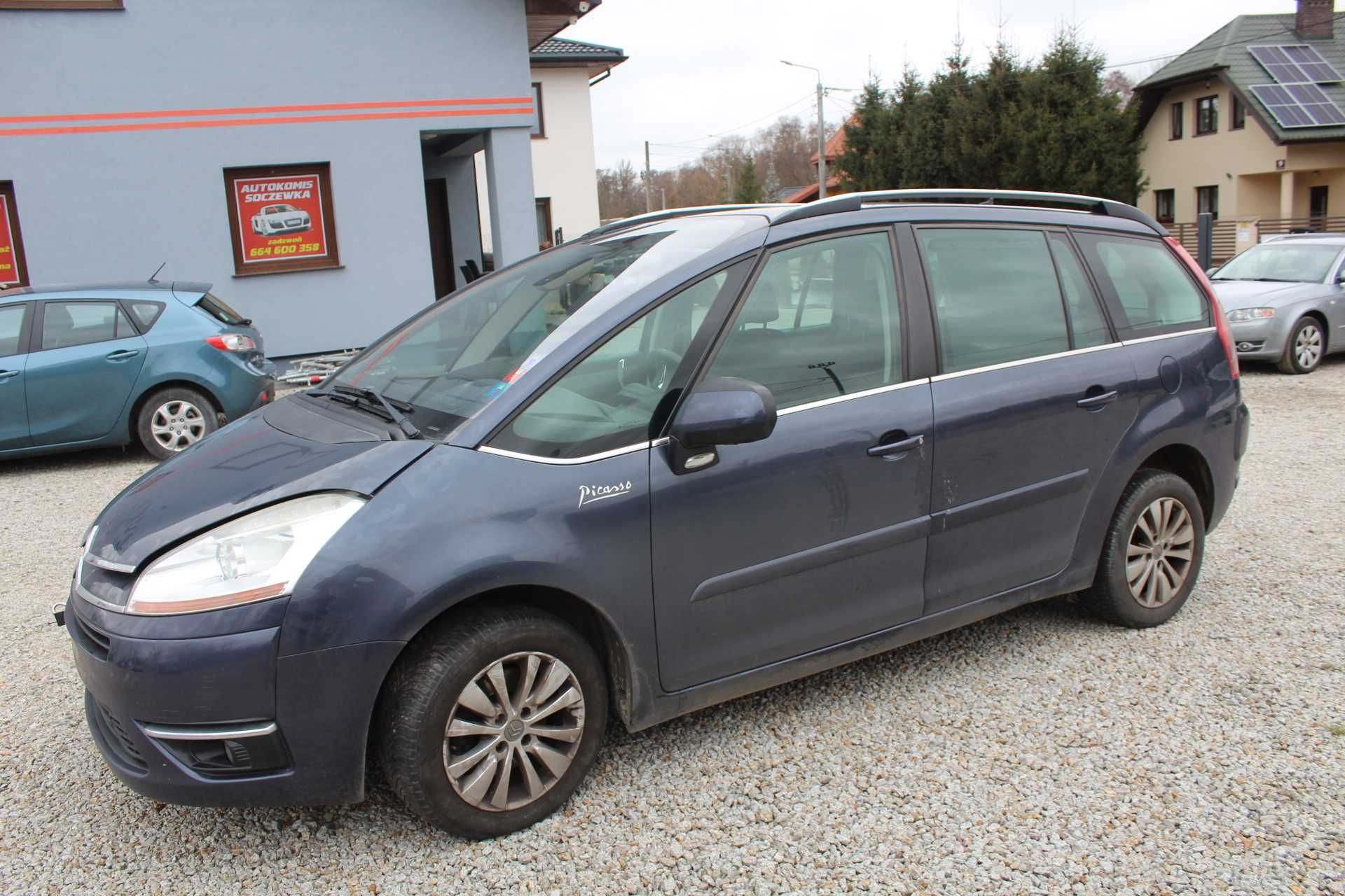 Citroen C4 Grand Picasso*1.6 Benzyna+turbo*7 Foteli cały na części