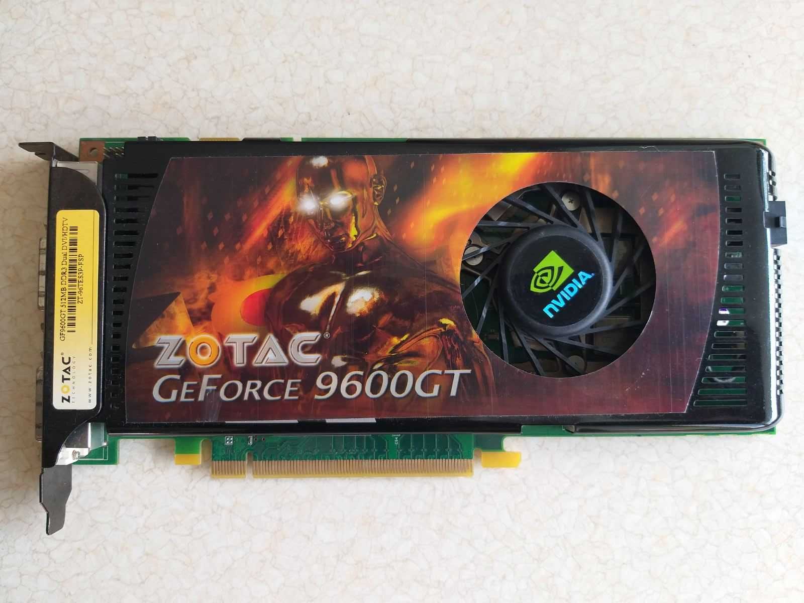 Видеокарта ZOTAC 9600GT