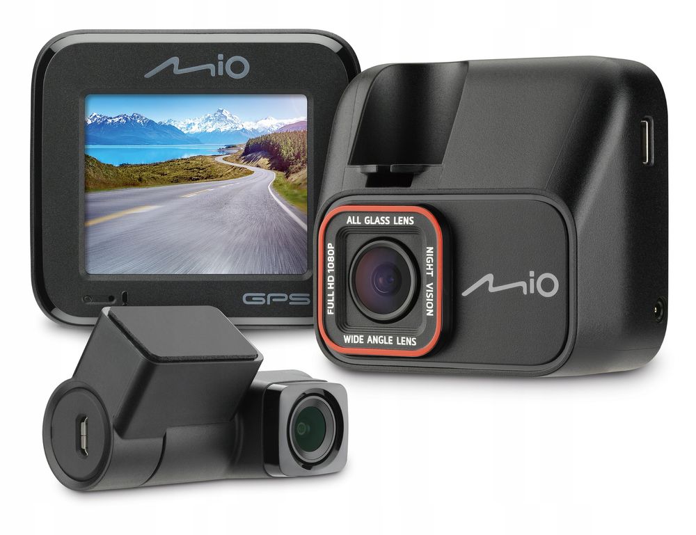 Mio MiVue C588T Dash Cam, kamera samochodwa GPS