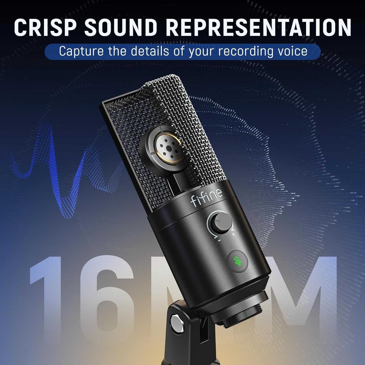 Микрофон Fifine K669 PRO1 Black Новые!