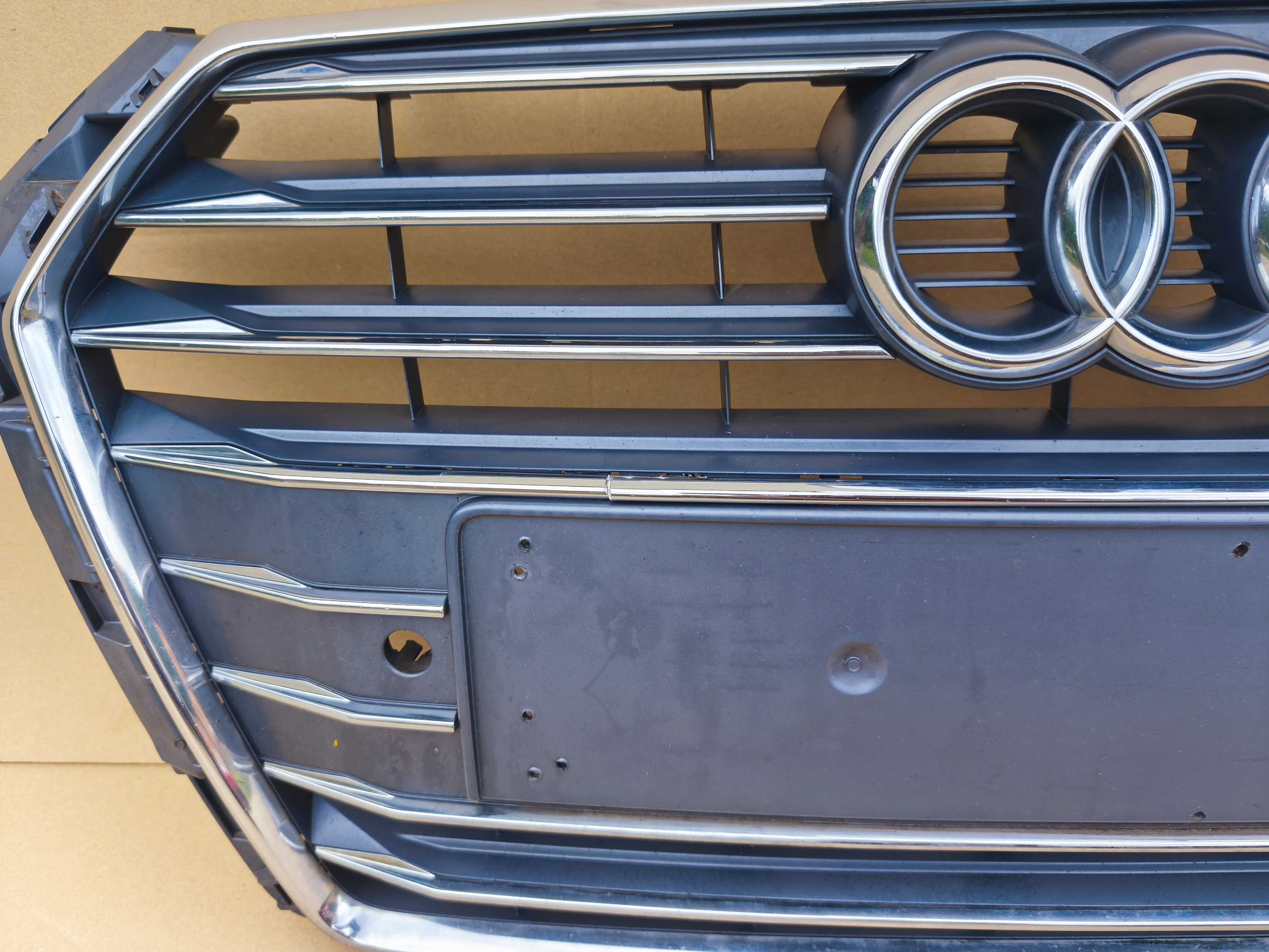 AUDI A4 B9 8W 16-19 S-Line grill atrapa zderzaka chrom 8W0.853.651AB