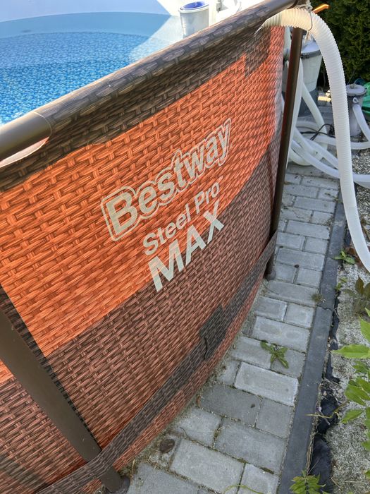 Basen ogrodowy 366 x 100 z akcesoriami