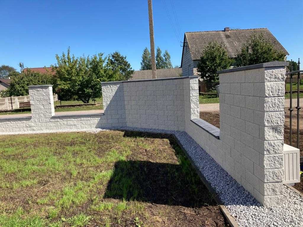 Ogrodzenia betonowe - Joniec