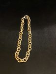 Colar dourado pesado