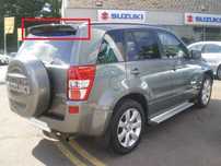 SUZUKI grand vitara II 2 spoiler