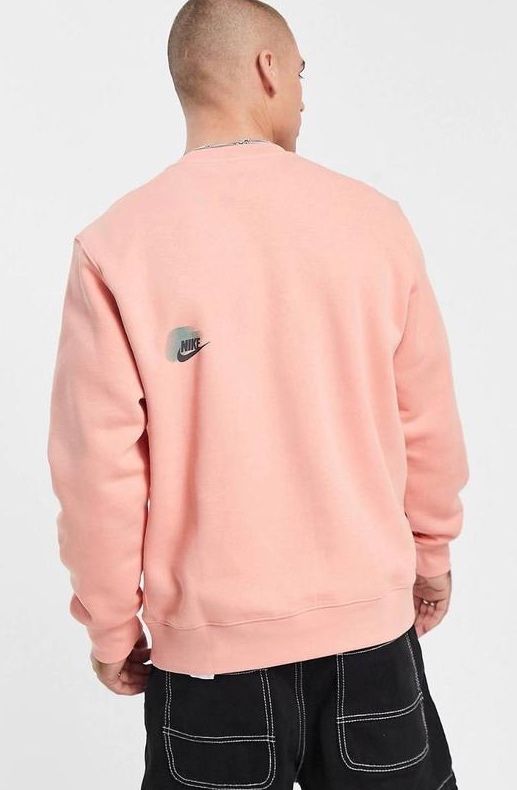 Свитер Nike crew NSW Madder Root Pink Свитшот