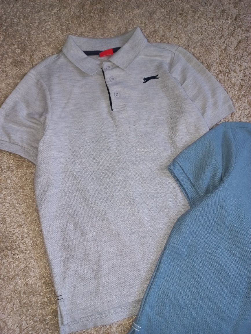 Фирменные модные футболки тенниски Polo Slazenger на мальчика 11-12 ле