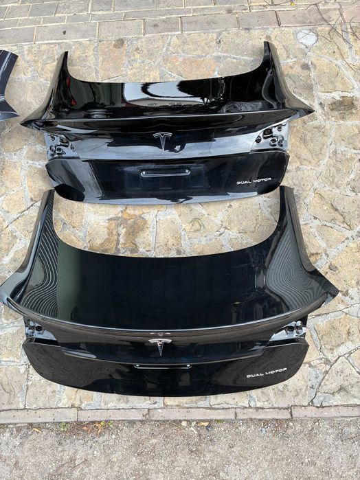 Кришка багажника Tesla Model 3 17-24 ляда кляпа  Тесла тройка