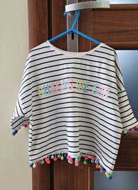 8-pak bluzki t-shirty dziewczynka 134/140