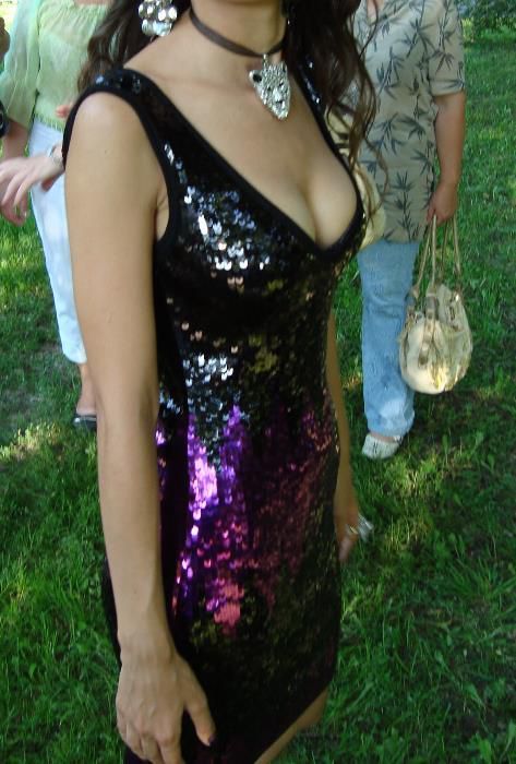 Випускна/ вечірня сукня з паєток