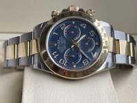 Rolex Daytona ref:116523 Blue Dial 2015 rok komplet