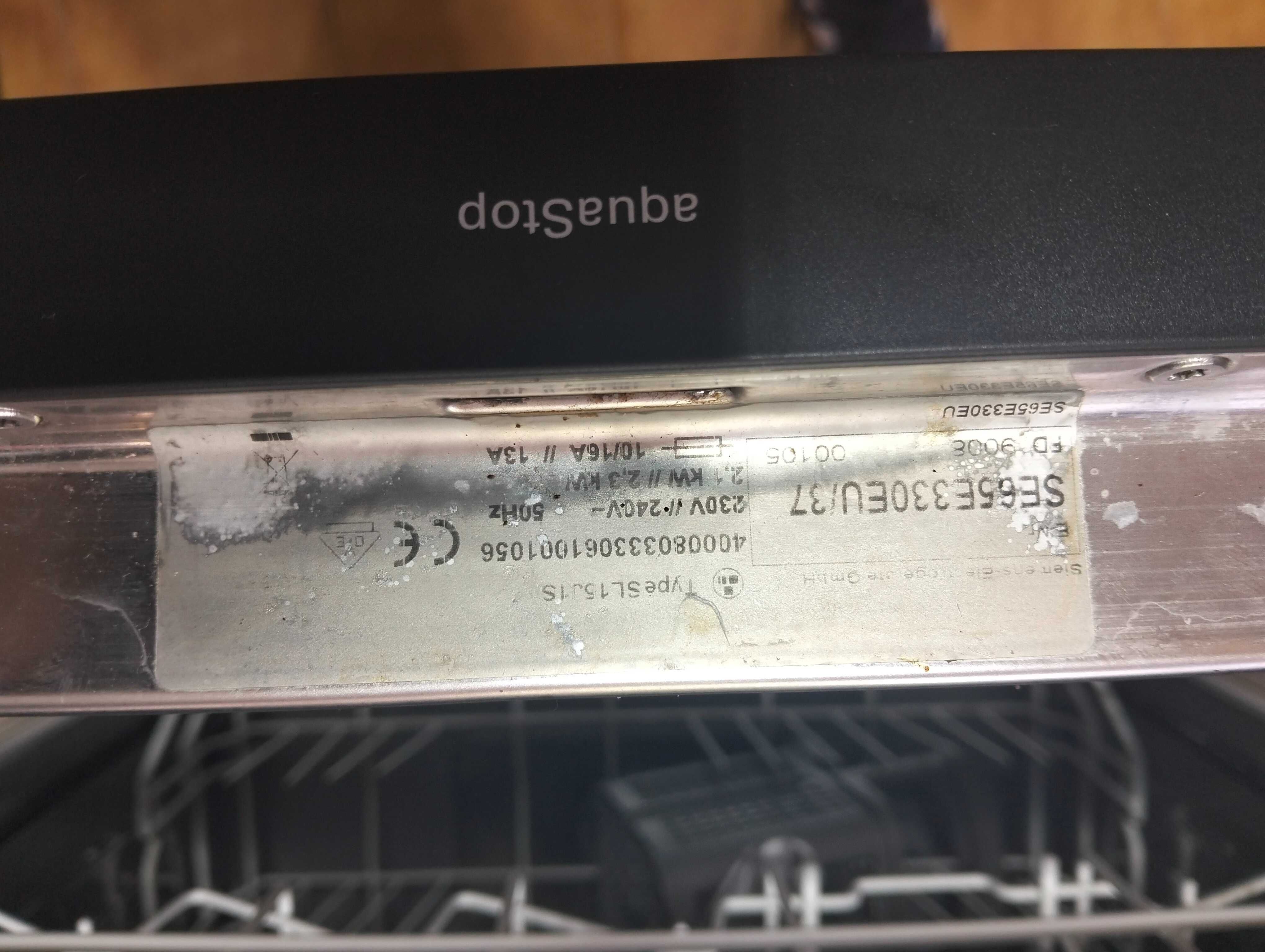 Máquina de louça Siemens encastre