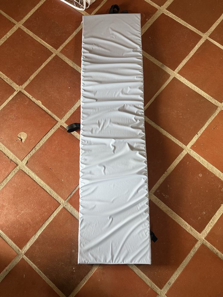 2 Protetores Almofadados Cama Barras Geriatrica