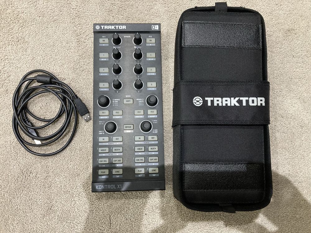 Traktor scratch duo + traktor kontrol x1 como novo