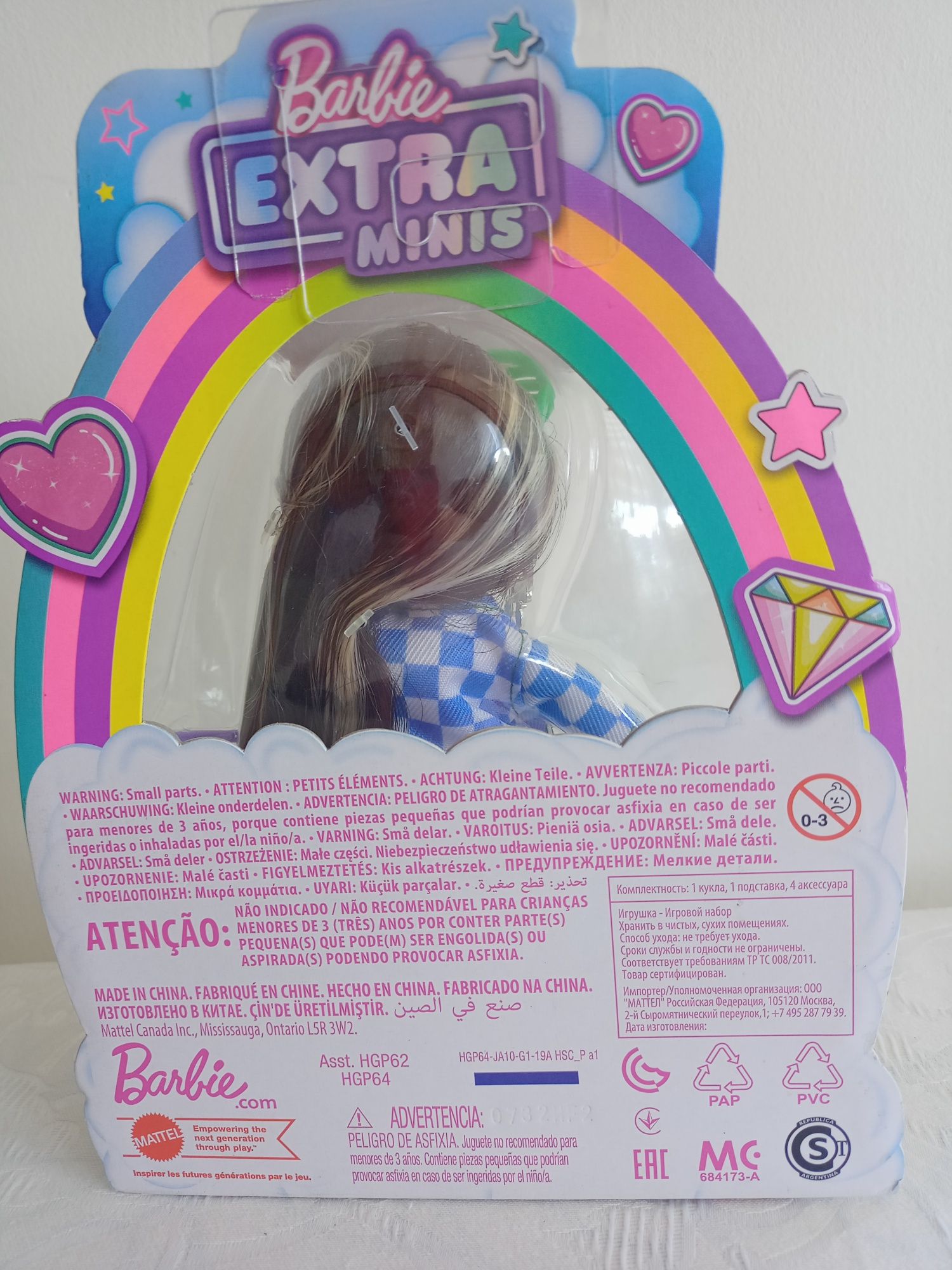 Lalka Barbie Extra minis
