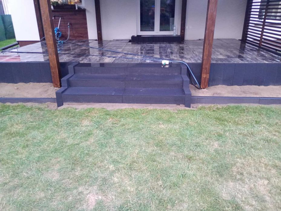 Podjazdy, chodniki, ogrodzenia