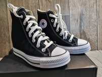Czarne  trampki na Converse Chuck Taylor All Star Platform  36