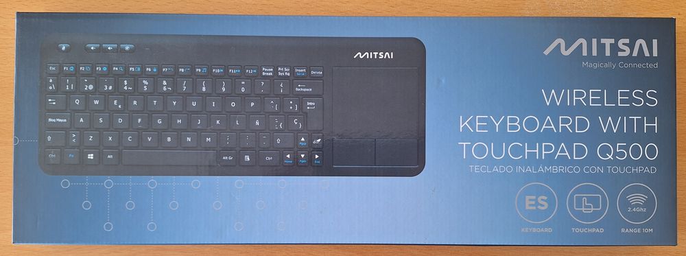 Teclado Mitsai Wireless NOVO