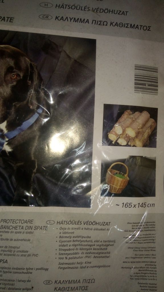 Capa animais auto Banco traseiro
