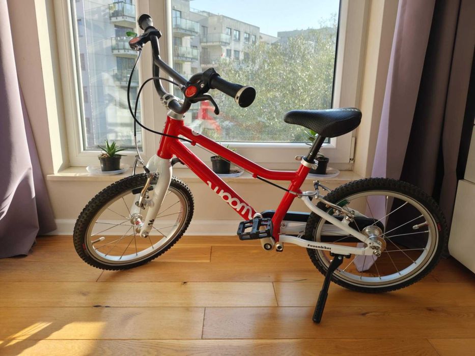 Rower dziecięcy Woom 3 16" Czerwony.