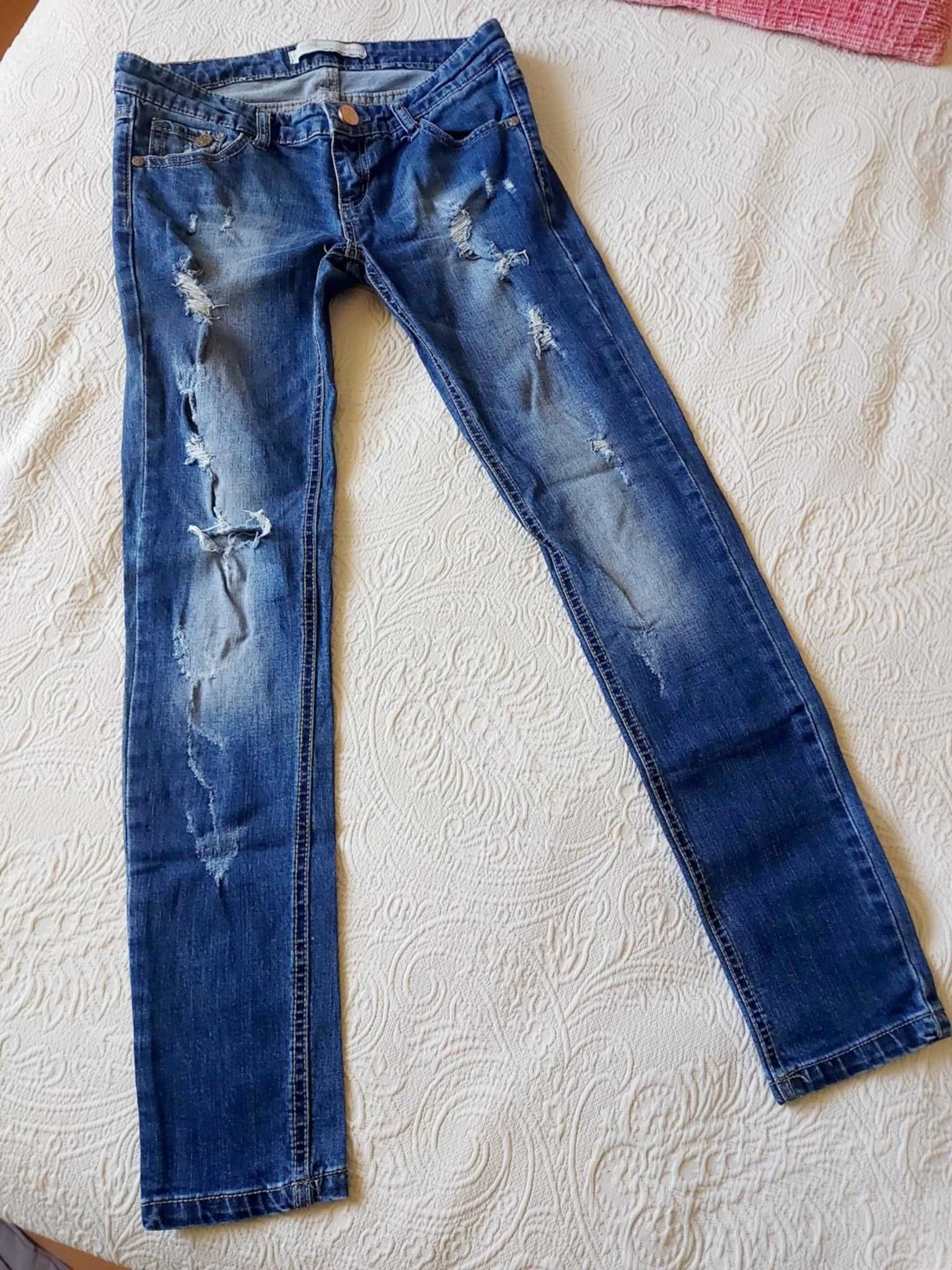 Calça de ganga Stradivarius M