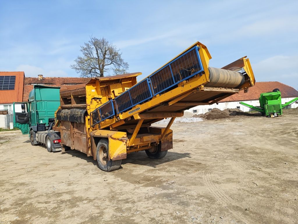 Mobilny przesiewaczy Powerscreen R/Grid SDMPGRIDOS z Niemiec