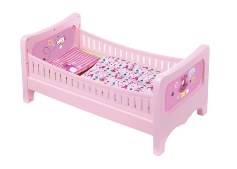 Интерактивная кроватка для куклы Радужные Baby Born Zapf 824399 822289