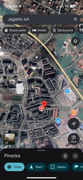 Giżycko sprzedam mieszkanie 60m2, 3 pokoje, balkon, super lokalizacja