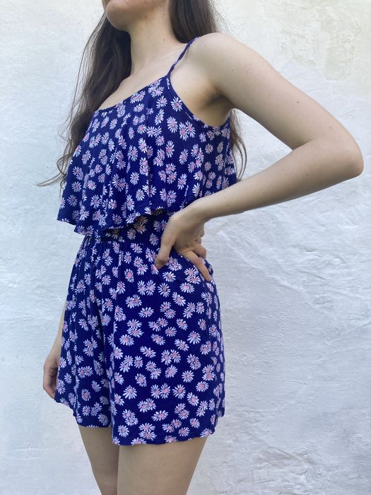 Vintage kombinezon z wiskozy