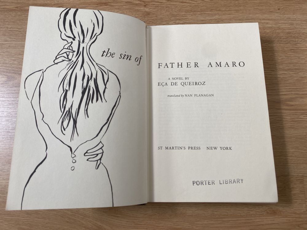 The sin of father amaro by Eça de Queiroz.