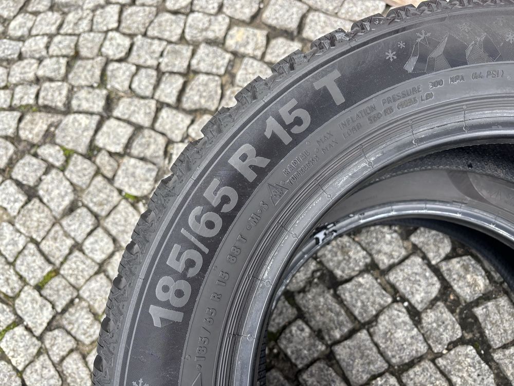 Dwie zimowe Semperit Speed-Grip 5 185/65 R15 2022 rok 7,5mm