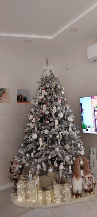 Ялинка засніжена, Преміум- класс! Версаль! 2.50 м висота! Справжня кр