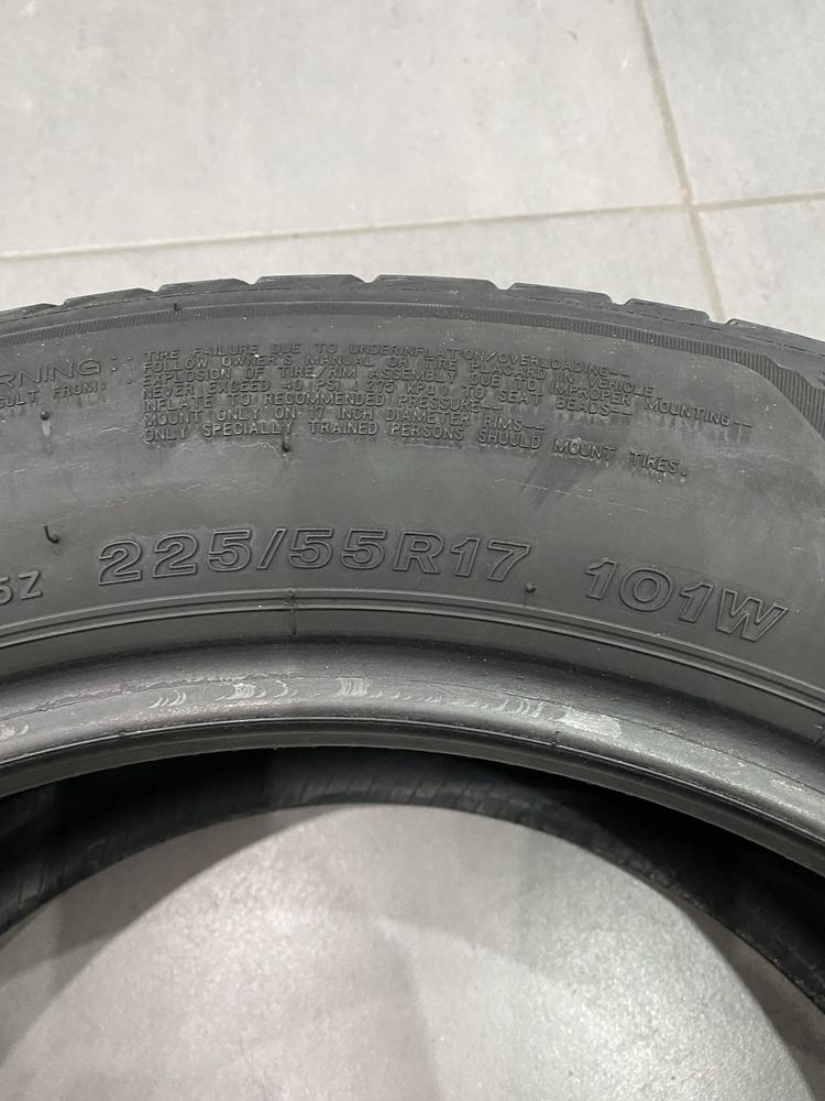 2x 225/55 R17 Bridgestone Turanza T005