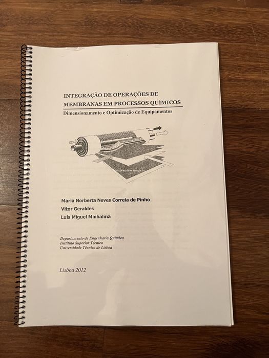 Sebenta Operacões de Membranas