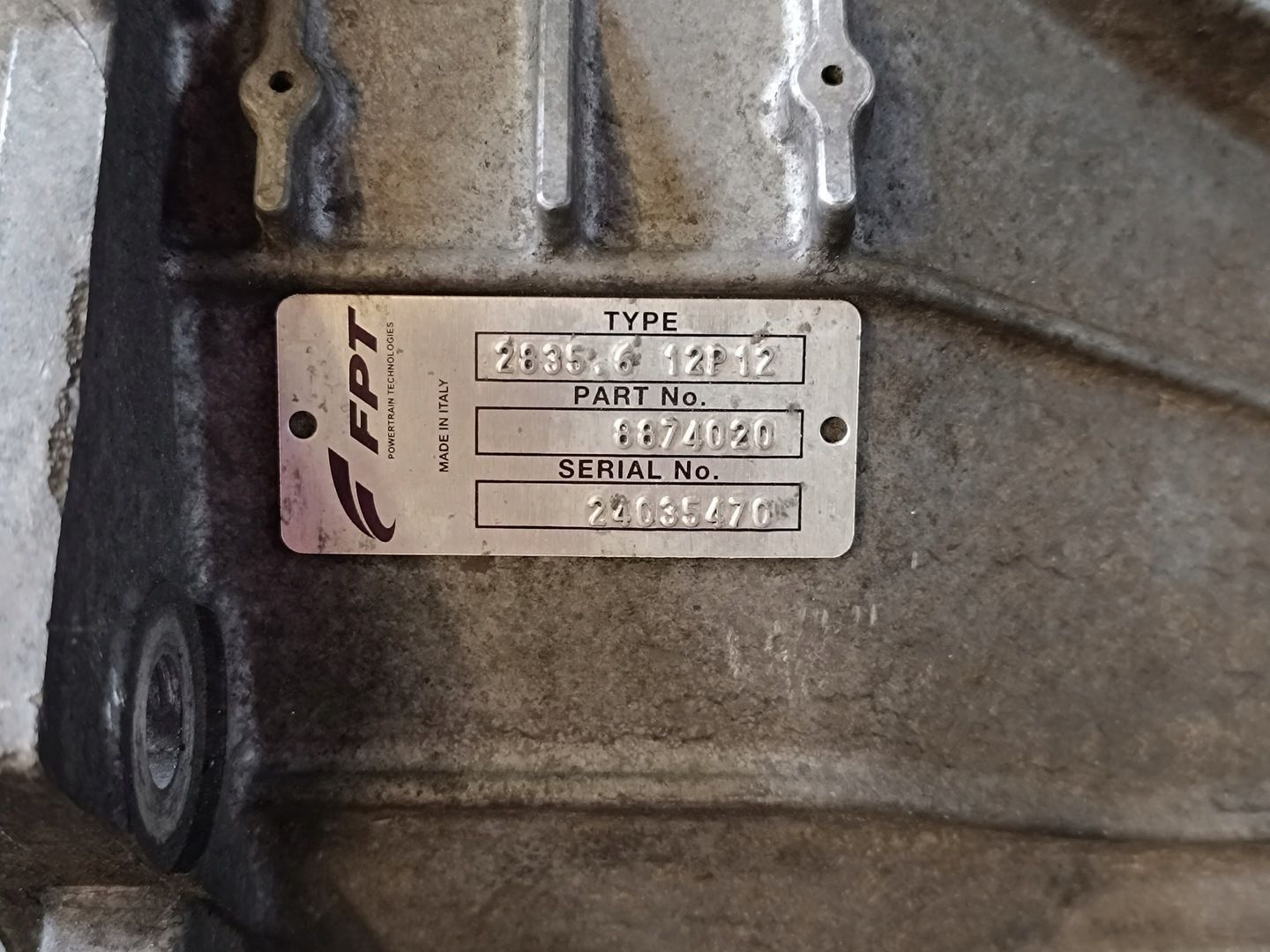 Skrzynia 6 Biegów 2835.6 Iveco Daily 2.3 Euro 5 i 6