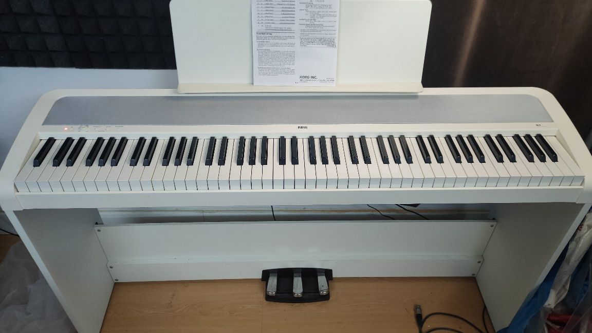 Piano Digital Korg B2 SP White