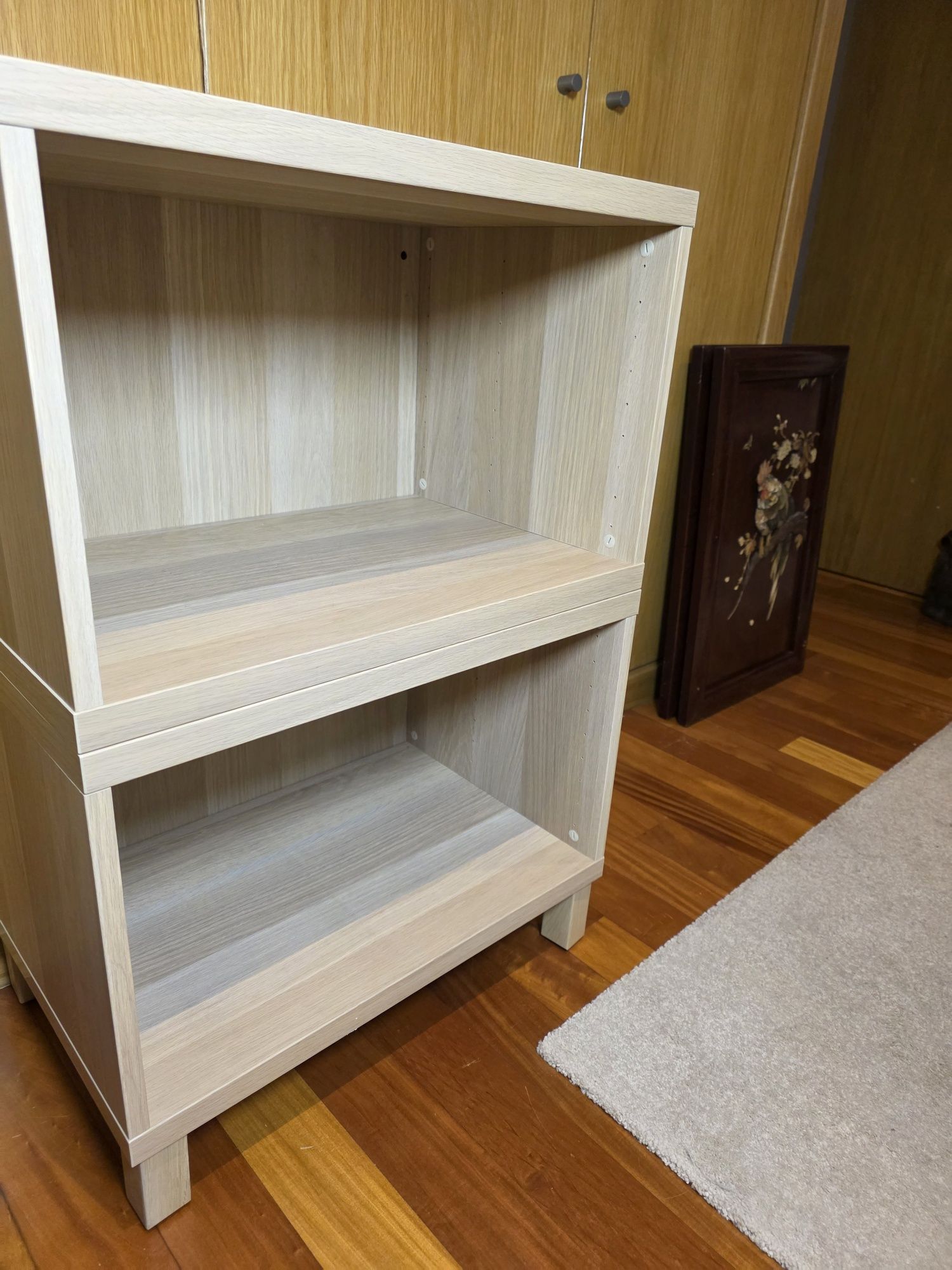 Estrutura Besta Ikea efeito Carvalho. Como  Nova!