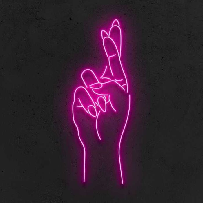 Неоновая вывеска на заказ | Быстрая разработка макета бесплатно