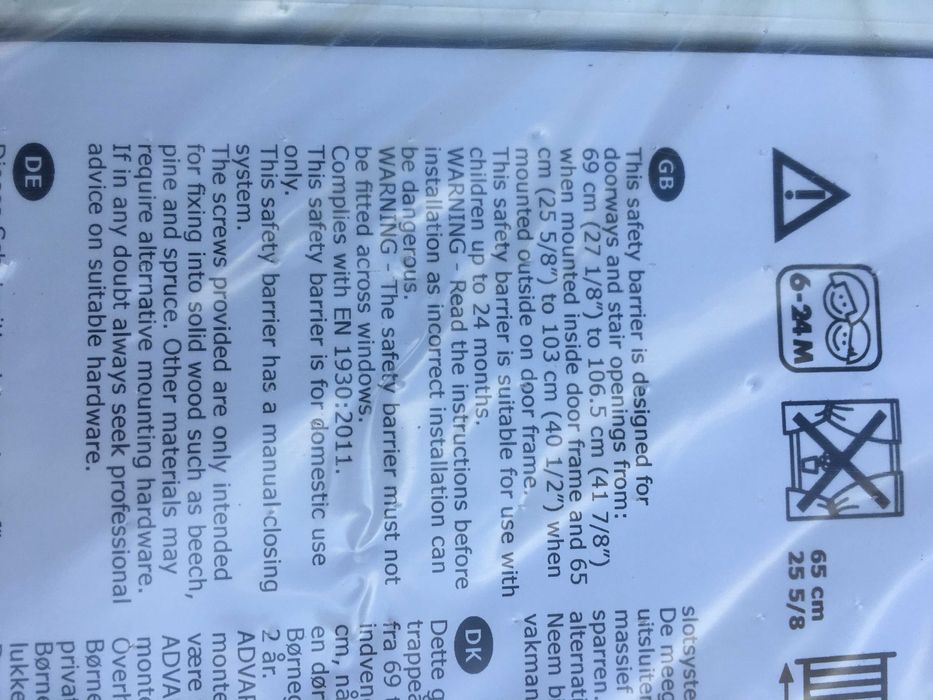 Regulowana bramka ochronna dla dzieci IKEA PATRULL FAST