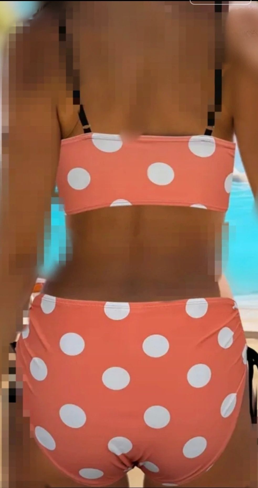 Outlet strój kąpielowy dwuczęściowy bikini XL