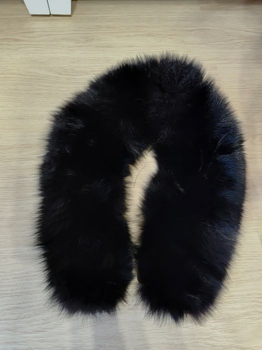 Kołnierz szal z lisa naturalny futro