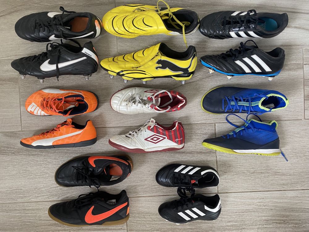 бутсы Nike Adidas р.30,35,36,38,39,43,44 сороконожки Puma Umbro футбол