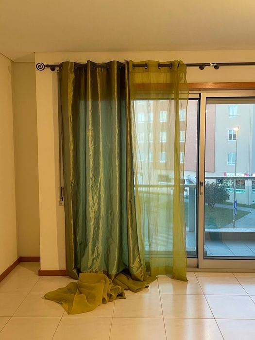 Cortinas de sala + varão