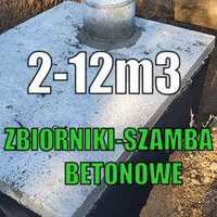 Zbiorniki/szamba betonowe Piwnica/ziemianka Kompleksowo z wykopem