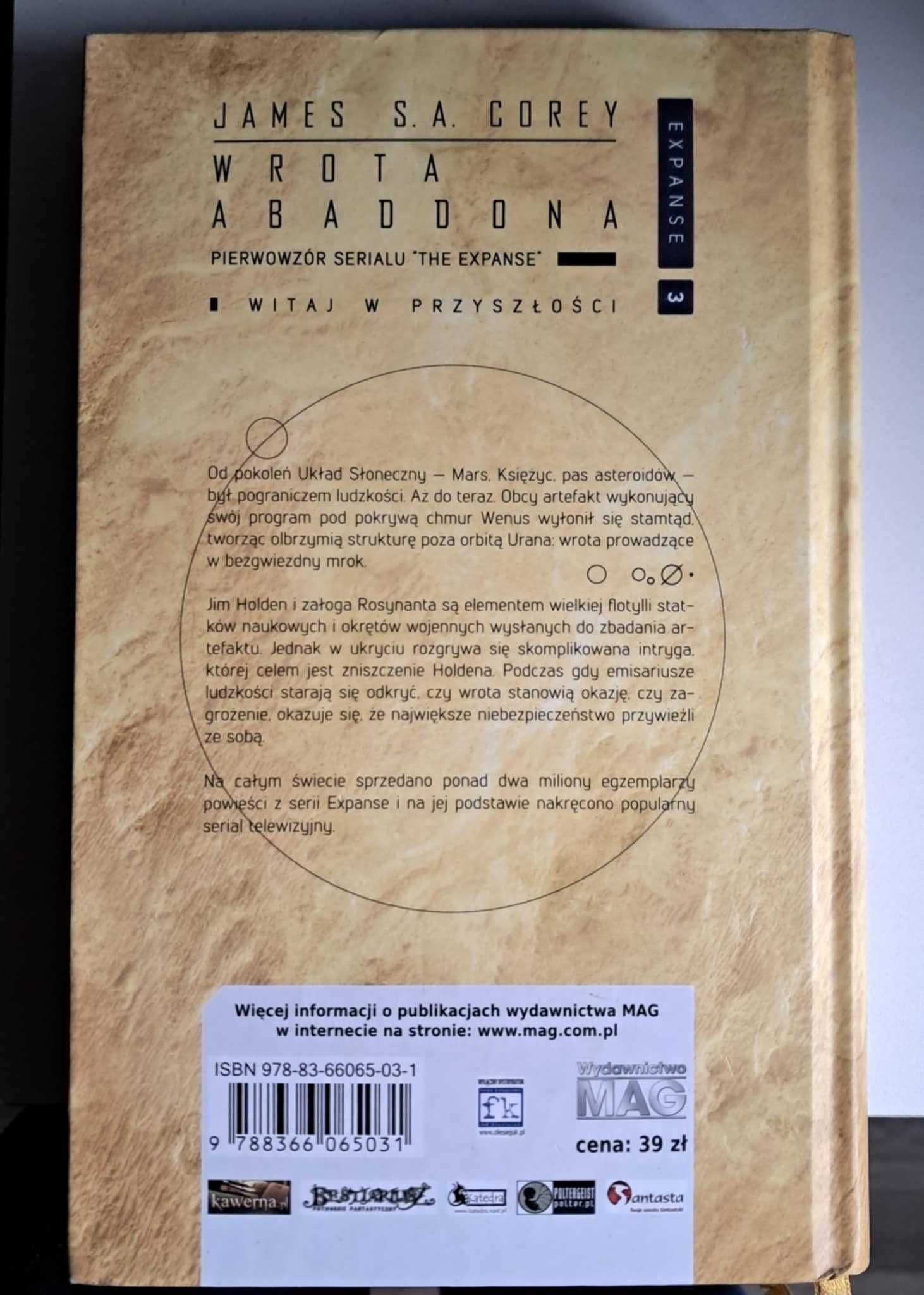 "Wrota Abaddona" Ekspansja cz. 3, Corey, stan bdb