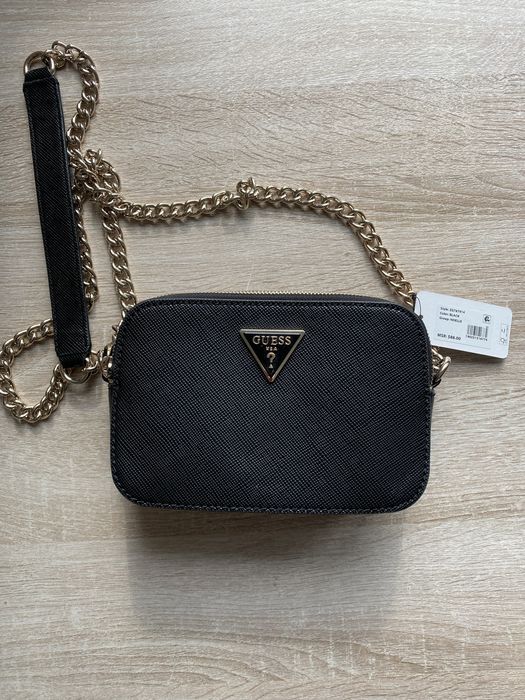 Нова сумка Guess чорна cross body